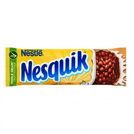 شکلات بار رژیمی شکلاتی نسکوئیک نستله (nestle) 25 گرمی (2 عددی)